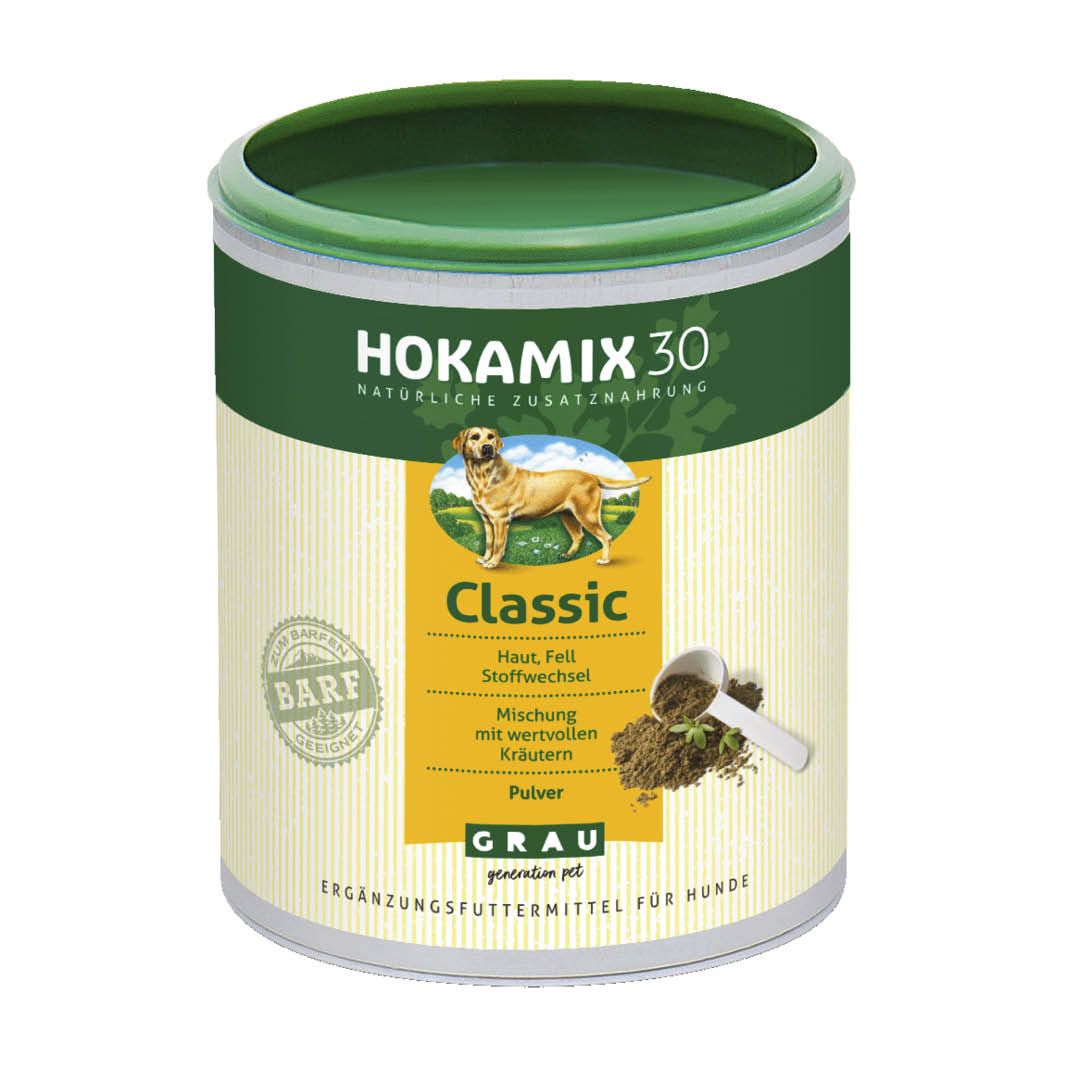 Grau Hund Hokamix30 Classic Pulver | 400 g