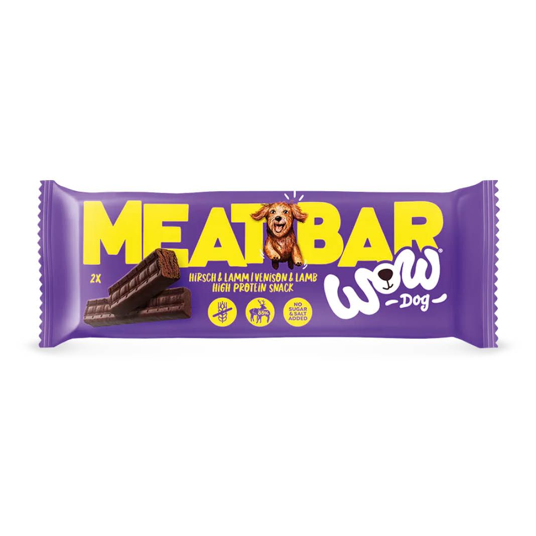 WOW Meat Bar Hirsch&Lamm | 25 x 40 g