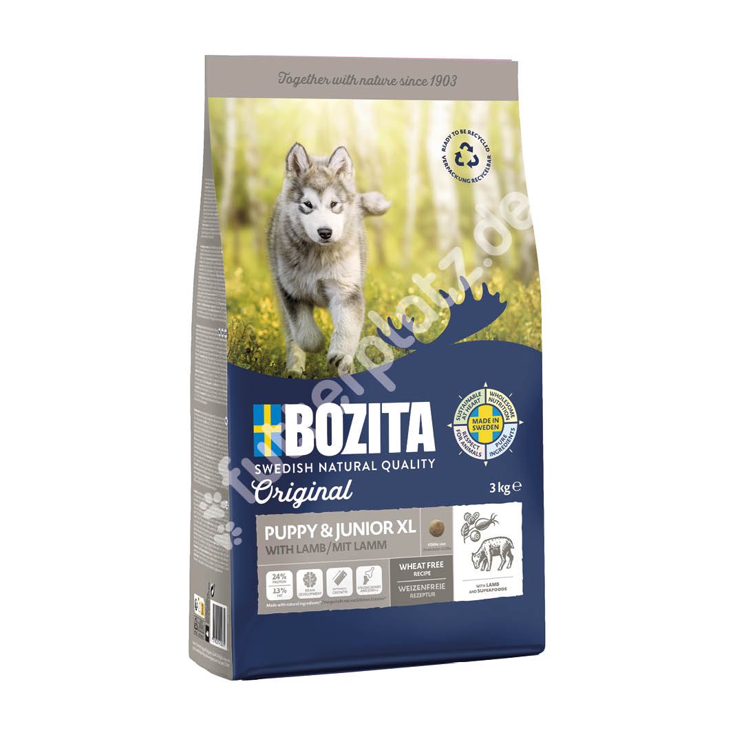 Bozita Original Puppy & Junior Lamb XL | 3 kg