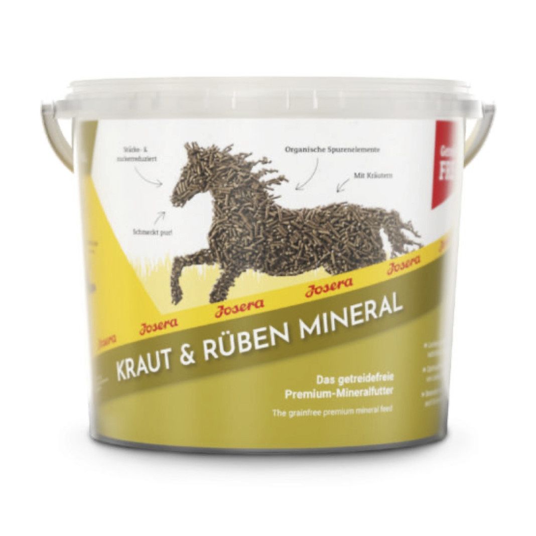 Josera Kraut & Rüben Mineral für Pferde | 4 kg