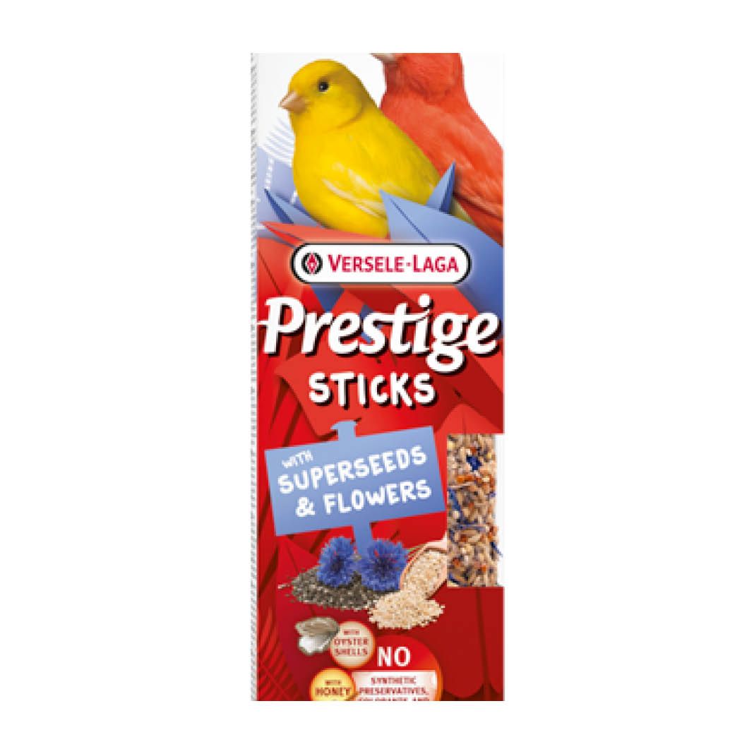Versele Laga Prestige Sticks Kanarien mit Supersaaten & Blüten