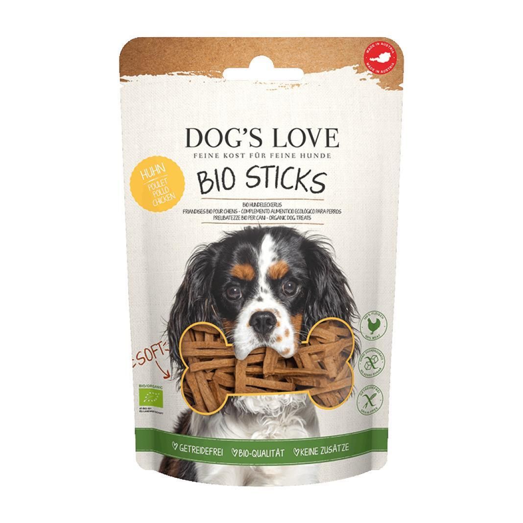 DOG'S LOVE SOFT Sticks BIO Huhn