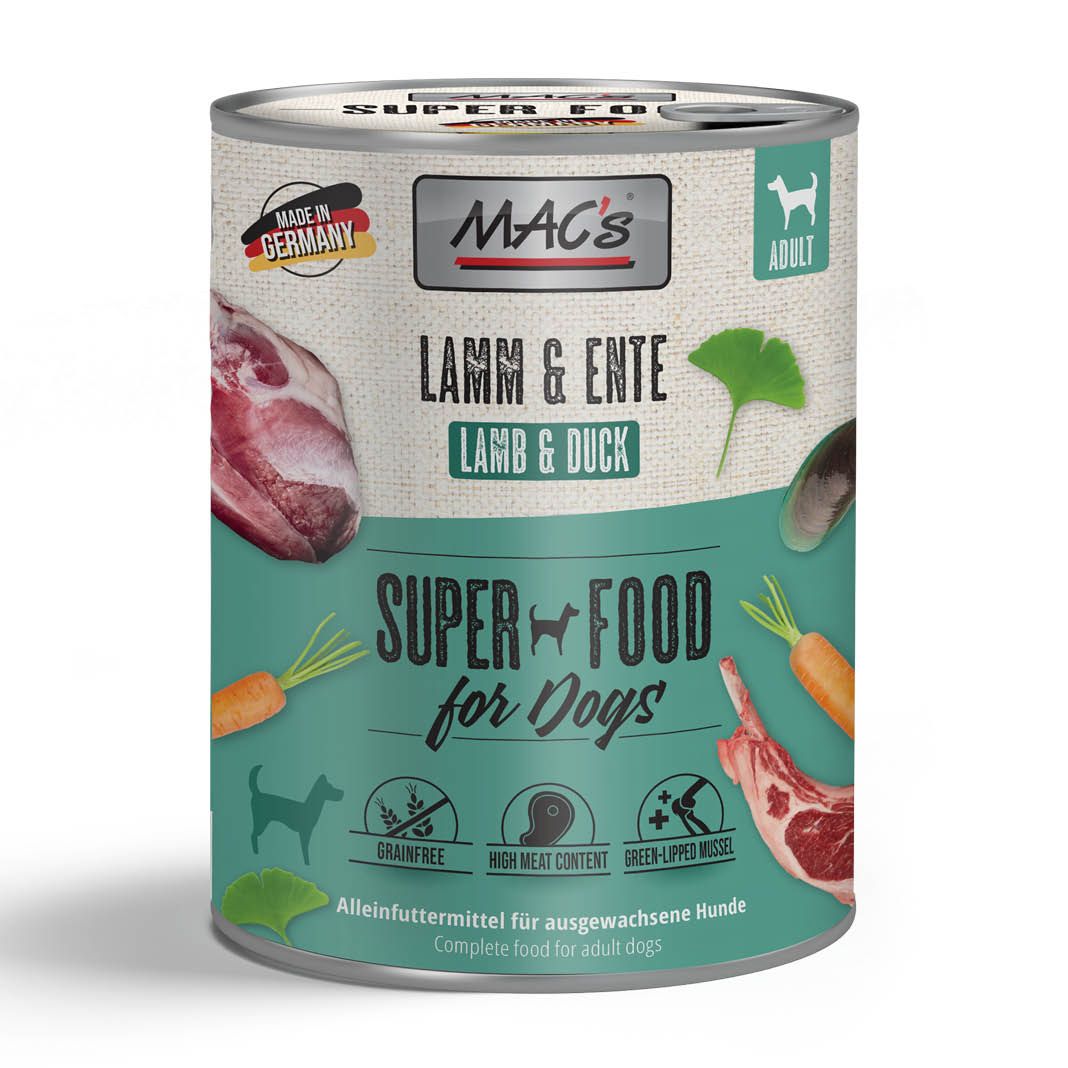 MAC's - Dog - Lamm & Ente | 6 x 800 g