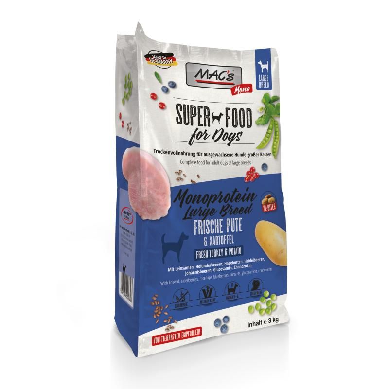 MAC's - Dog - Adult Mono Large Breed | 3 kg