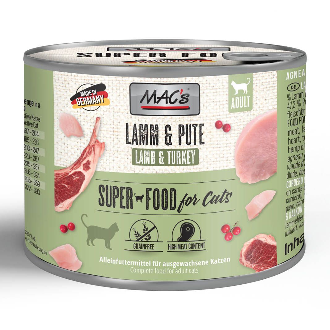 MAC's - Cat - Lamm & Pute | 12 x 200 g