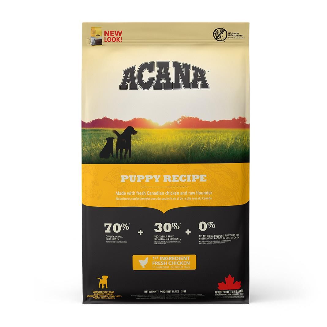 Acana Dog Puppy Recipe | 11,4 kg