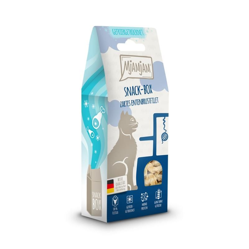 MjAMjAM Cat - Snackbox - Zartes Entenbrustfilet | 40 g