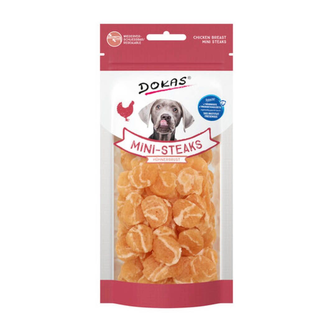 Dokas Mini Steaks Hühnerbrust | 12 x 50 g