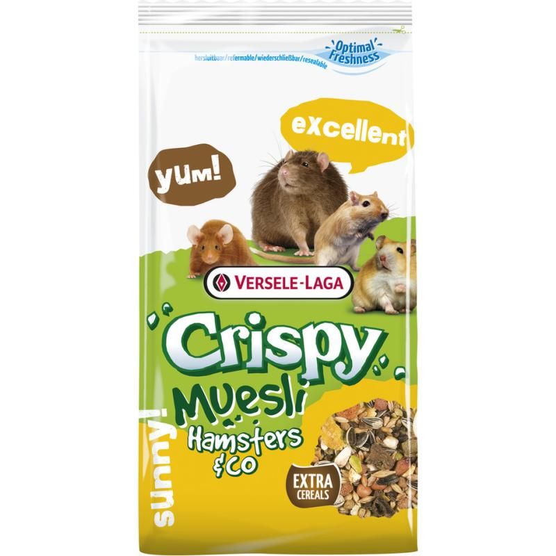 Versele Laga Crispy Müsli - Hamsters & Co | 1 kg