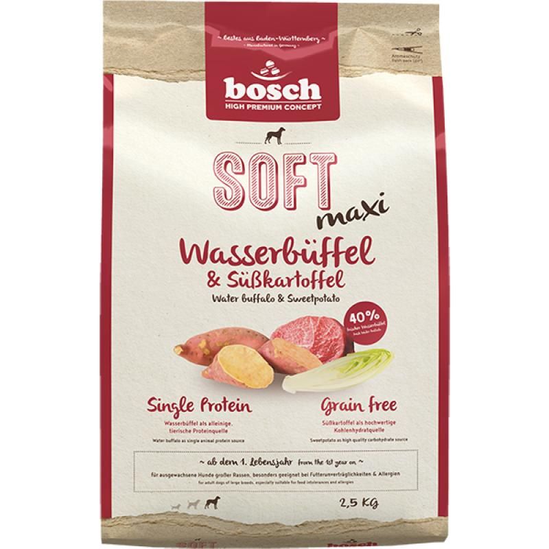 Bosch HPC Soft/Plus Maxi Wasserbüffel & Süßkartoffel | 2,5 kg