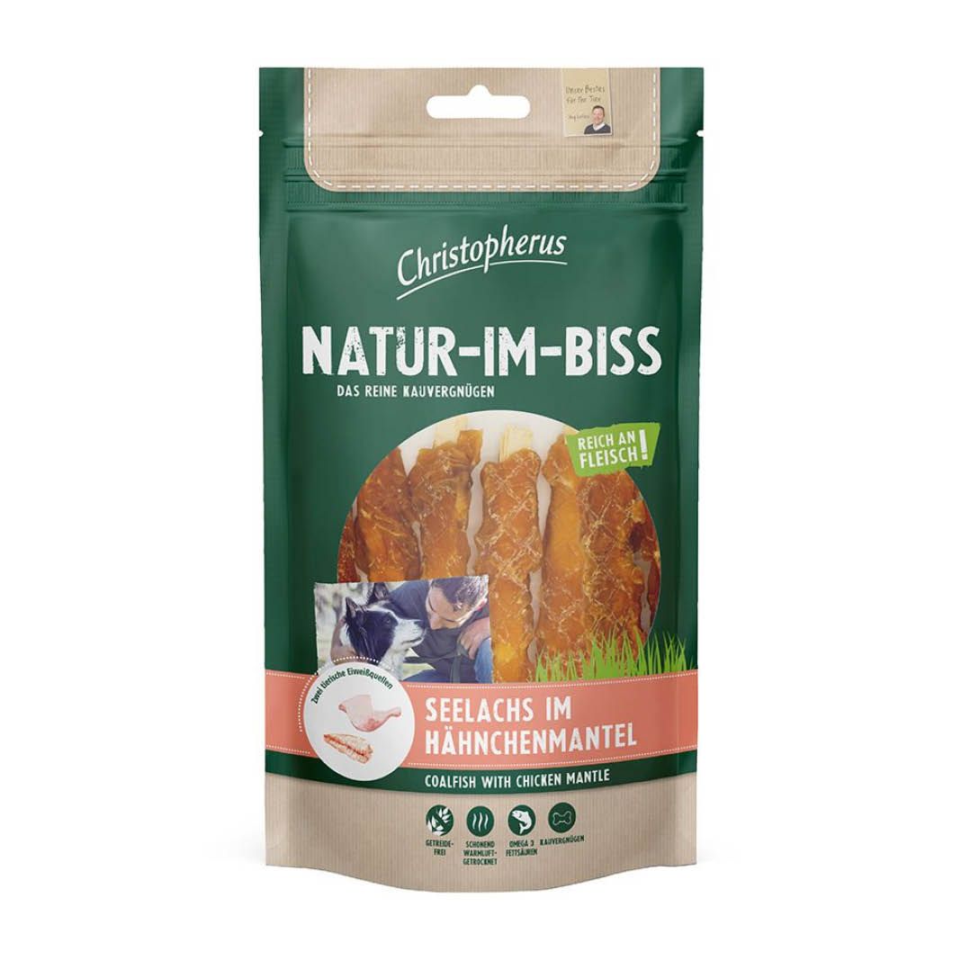 Christopherus Natur-Im-Biss - Seelachs im Hähnchenmantel | 70 g