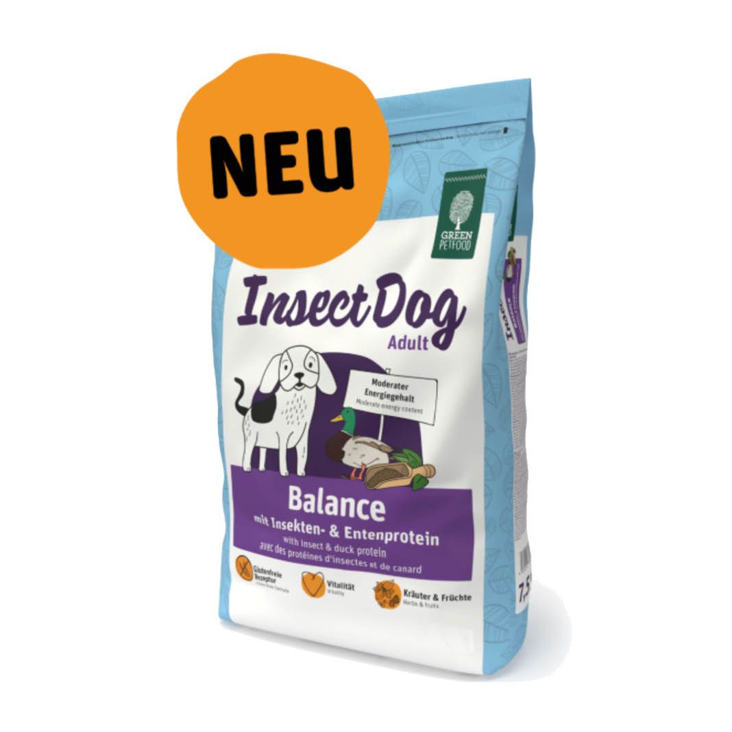 Green Petfood InsectDog Balance | 5 x 900 g