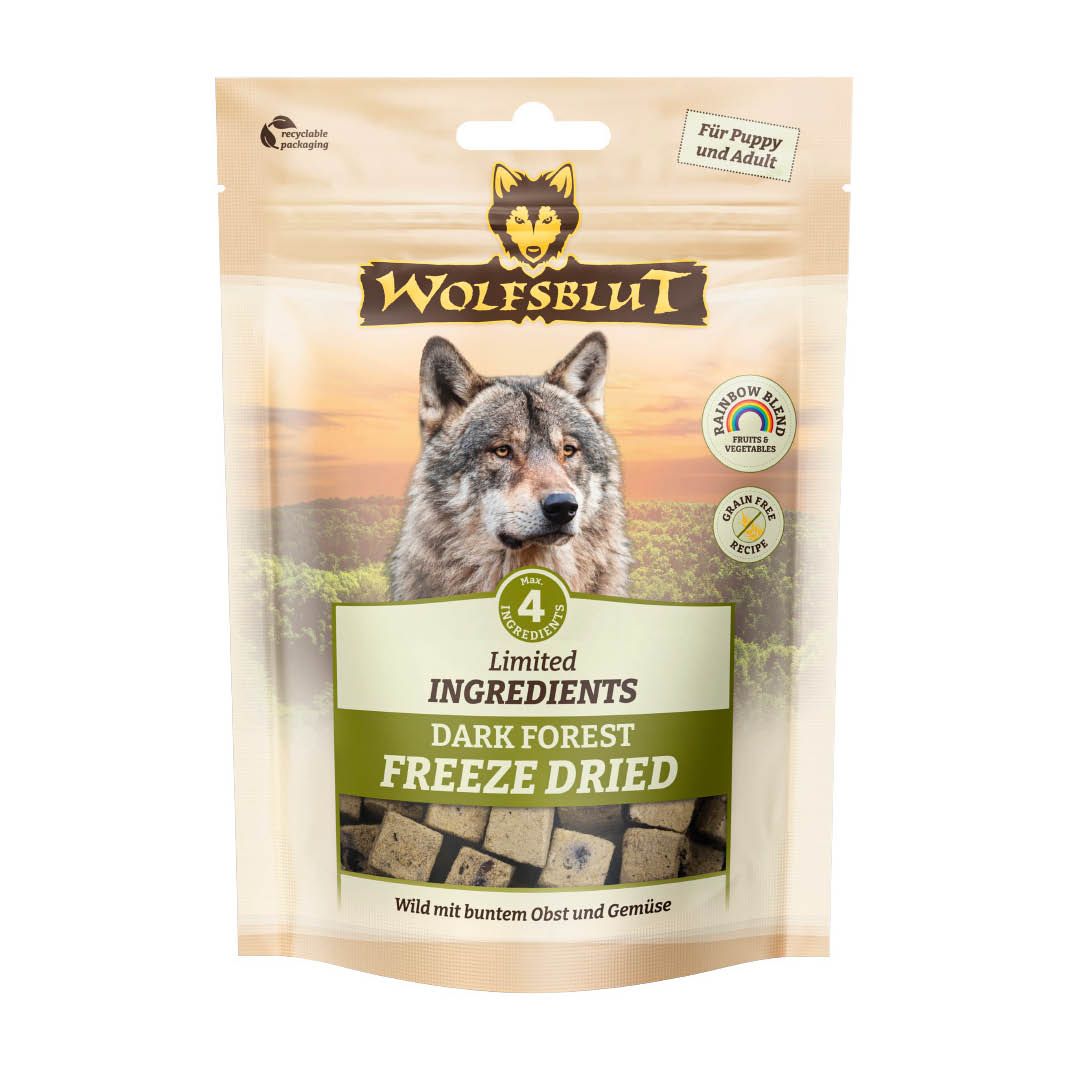 Wolfsblut Limited Ingredients Freeze Dried - Dark Forest | 7 x 70 g