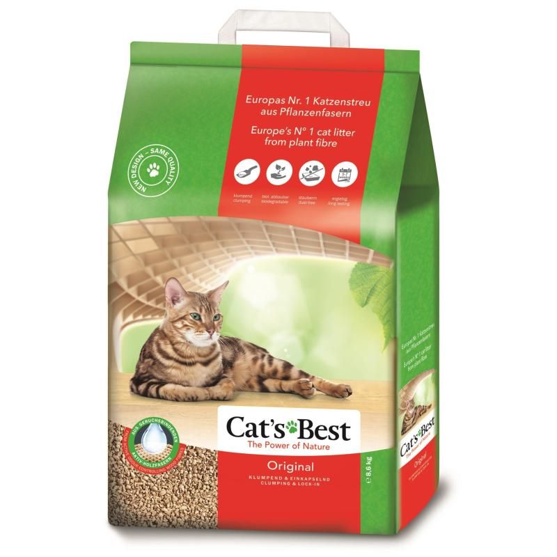 Cat's Best Original Katzenstreu 20 l | 8,6 kg