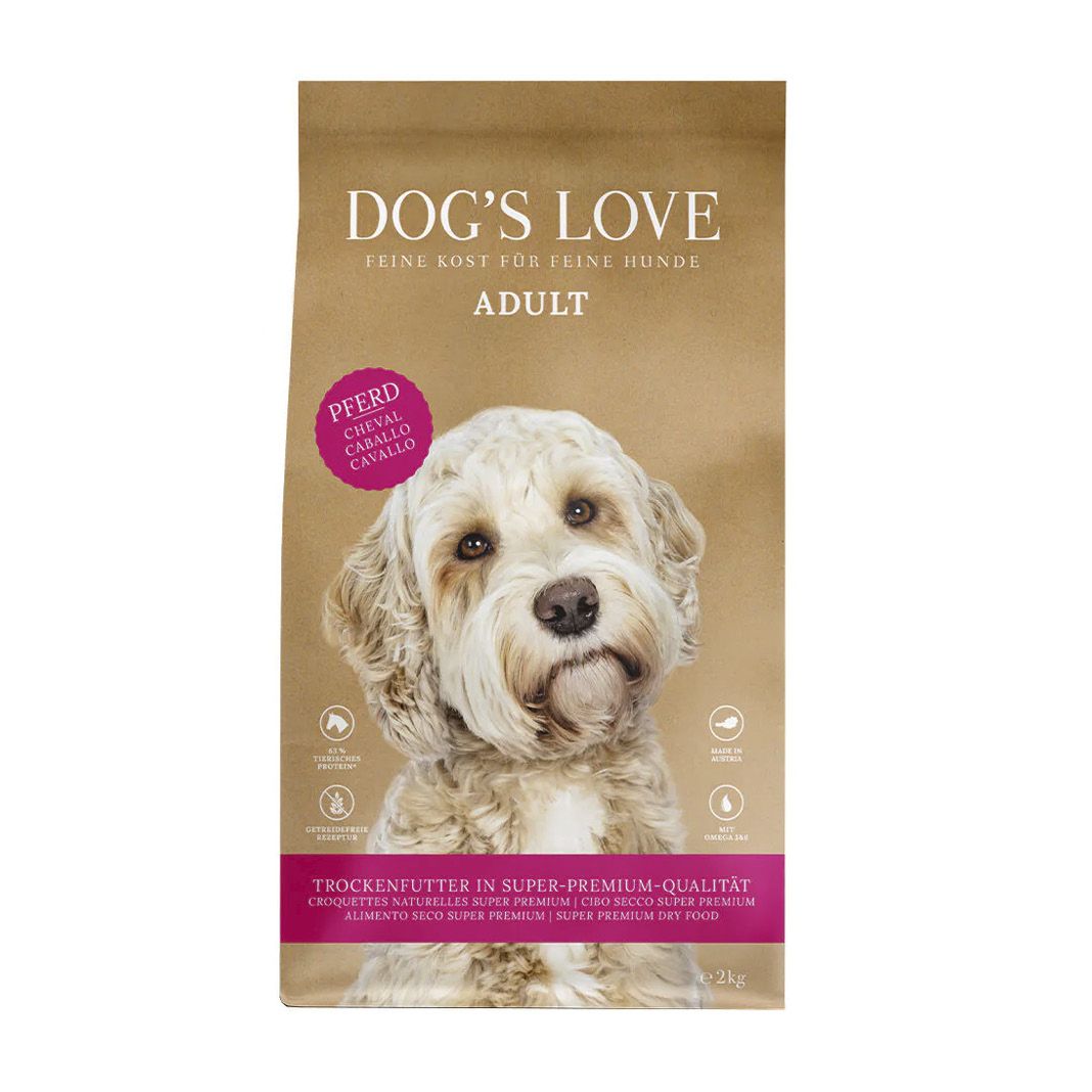 DOG'S LOVE TROCKEN Pferd | 2 kg