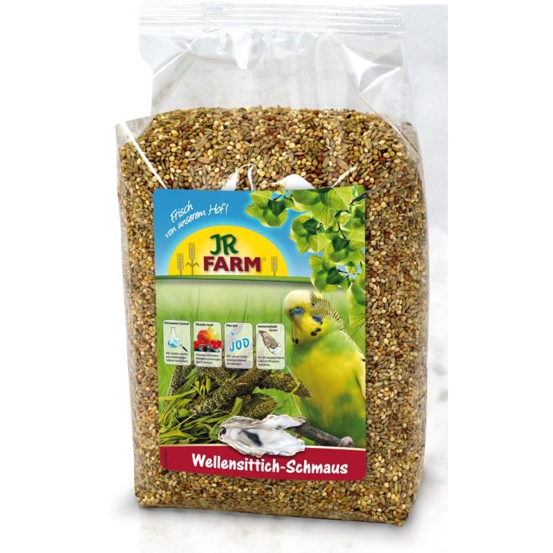 JR Birds Wellensittich-Schmaus | 4 x 1 kg