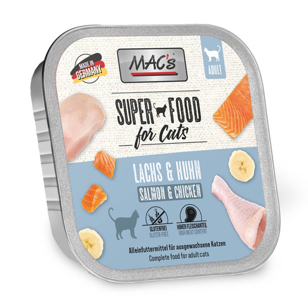 MAC's - Cat - Schale - Lachs & Hühnchen | 16 x 100 g