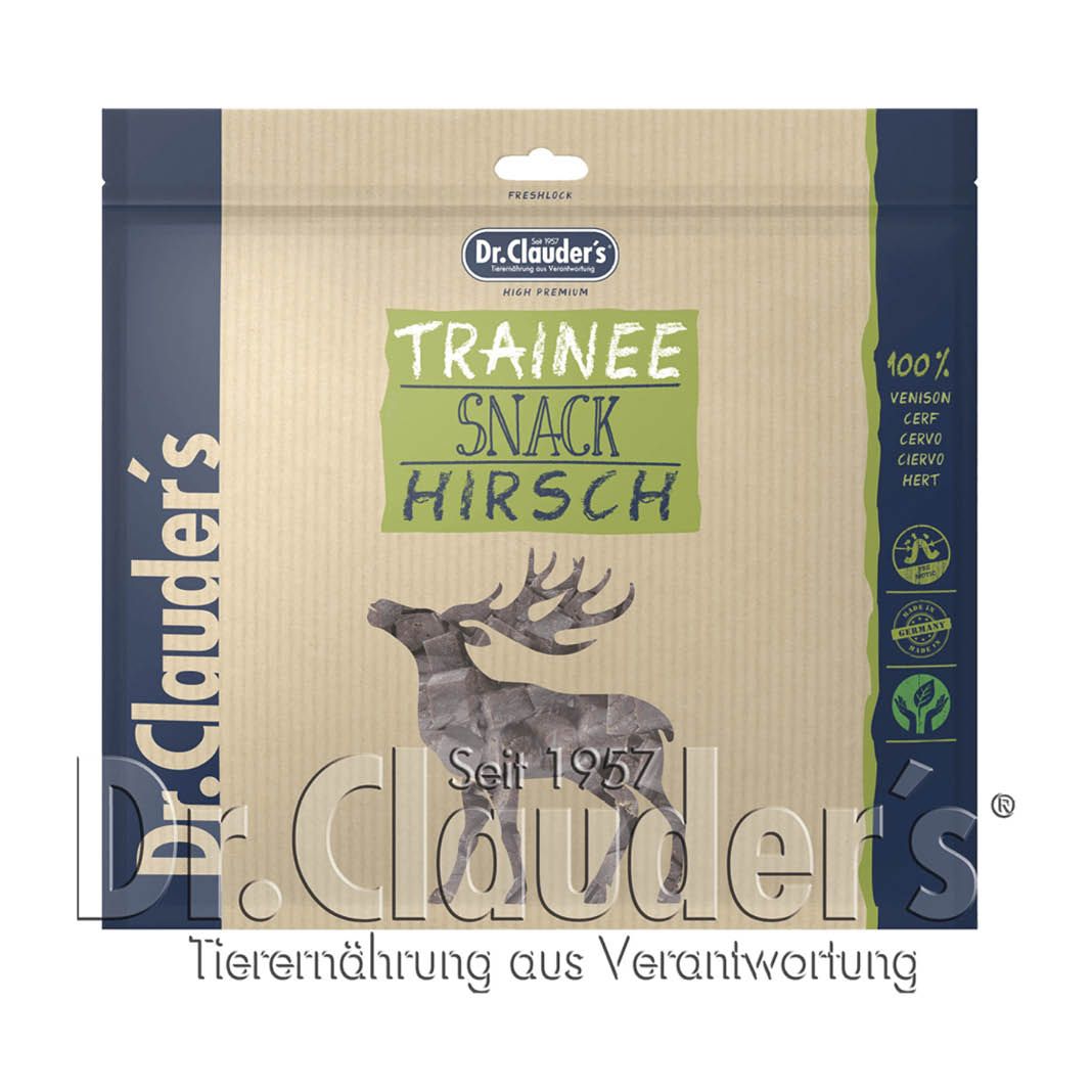 Dr. Clauder's Trainee Snack Hirsch | 500 g