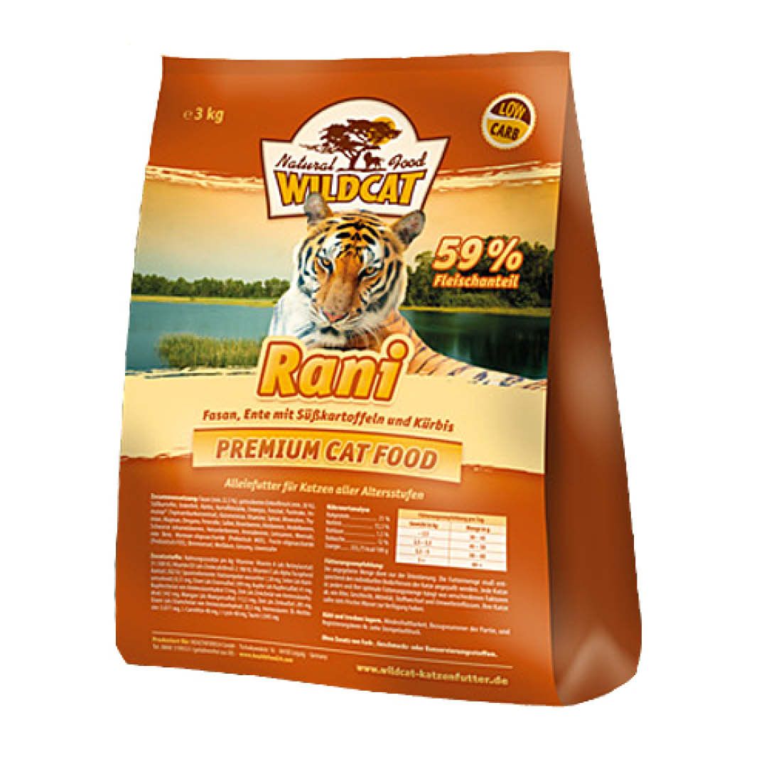 Wildcat Rani Adult - Fasan und Ente mit Süßkartoffel | 500 g