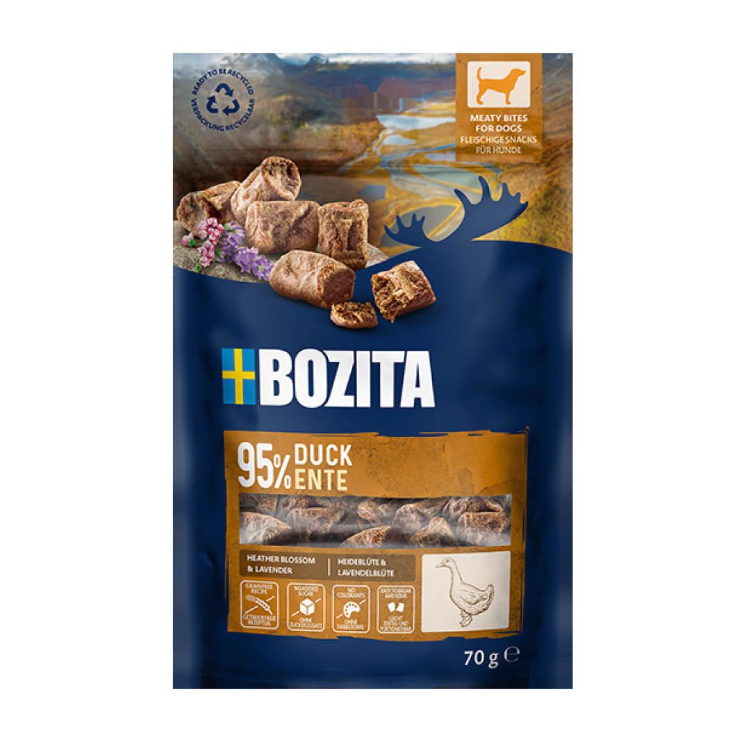 Bozita Meaty Bites Ente | 10 x 70 g