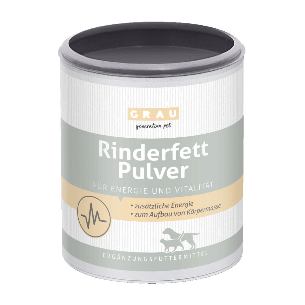 Grau Hund & Katze Rinderfett-Pulver | 200 g