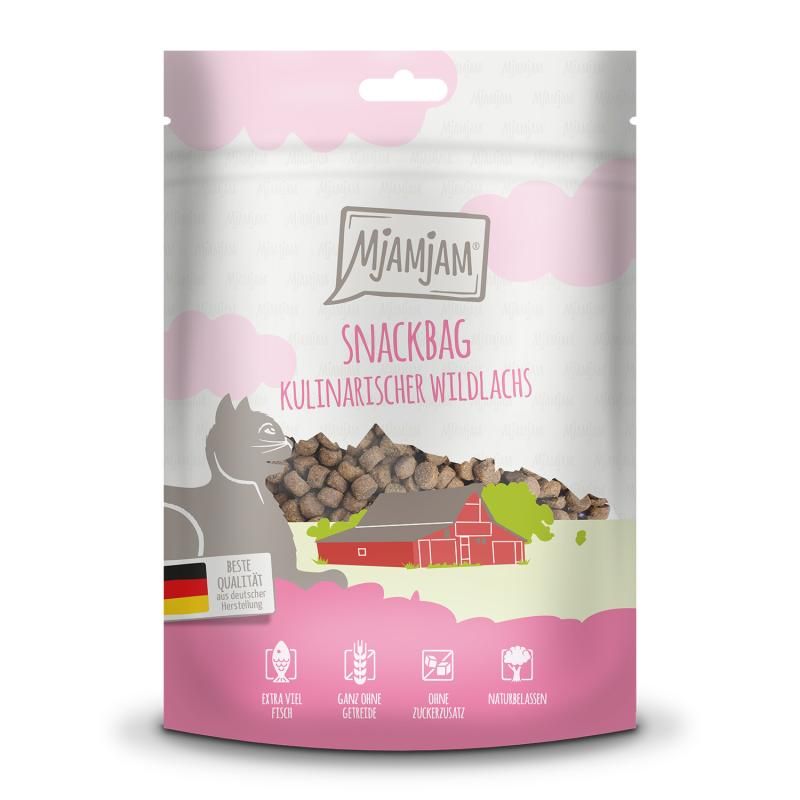 MjAMjAM Cat - Snackbag - Kulinarischer Wildlachs | 125 g