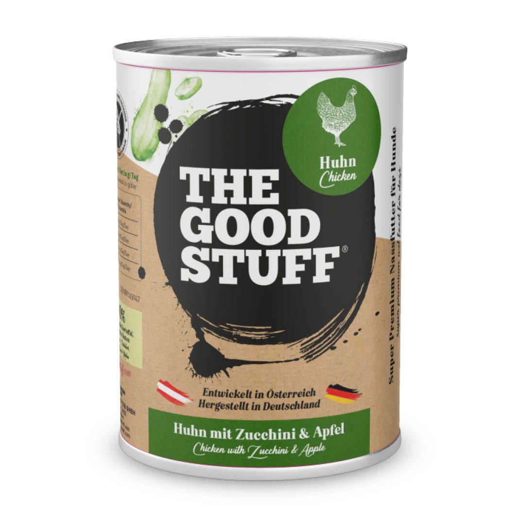 THE GOODSTUFF Huhn mit Zucchini & Apfel (Adult) | 6 x 400 g THE GOODSTUFF Huhn mit Zucchini & Apfel (Adult) | 6 x 400 g