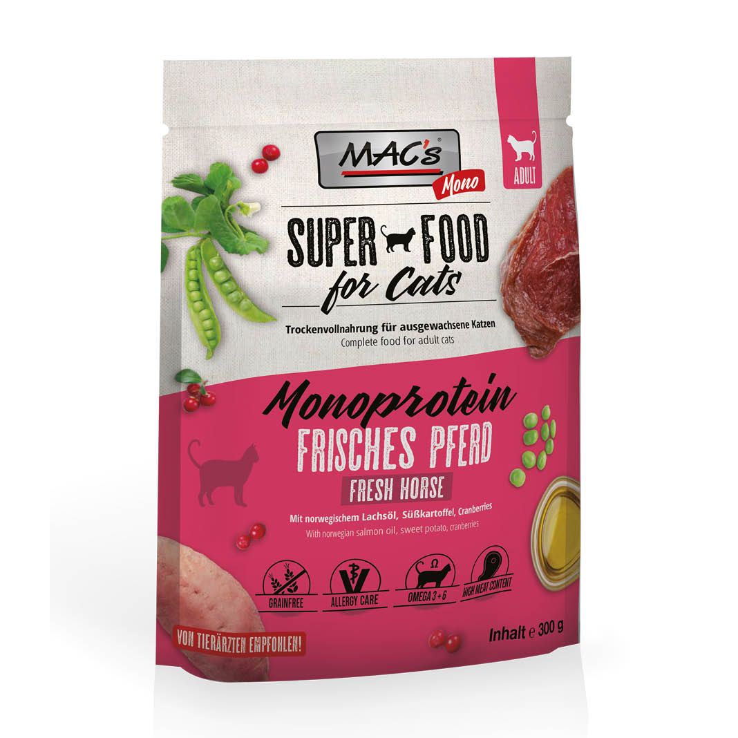 MAC's - Cat - Adult Mono Pferd | 300 g