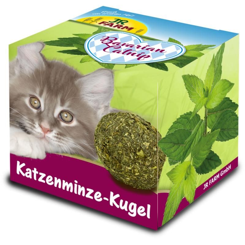 JR Cat Bavarian Catnip Katzenminze-Kugel