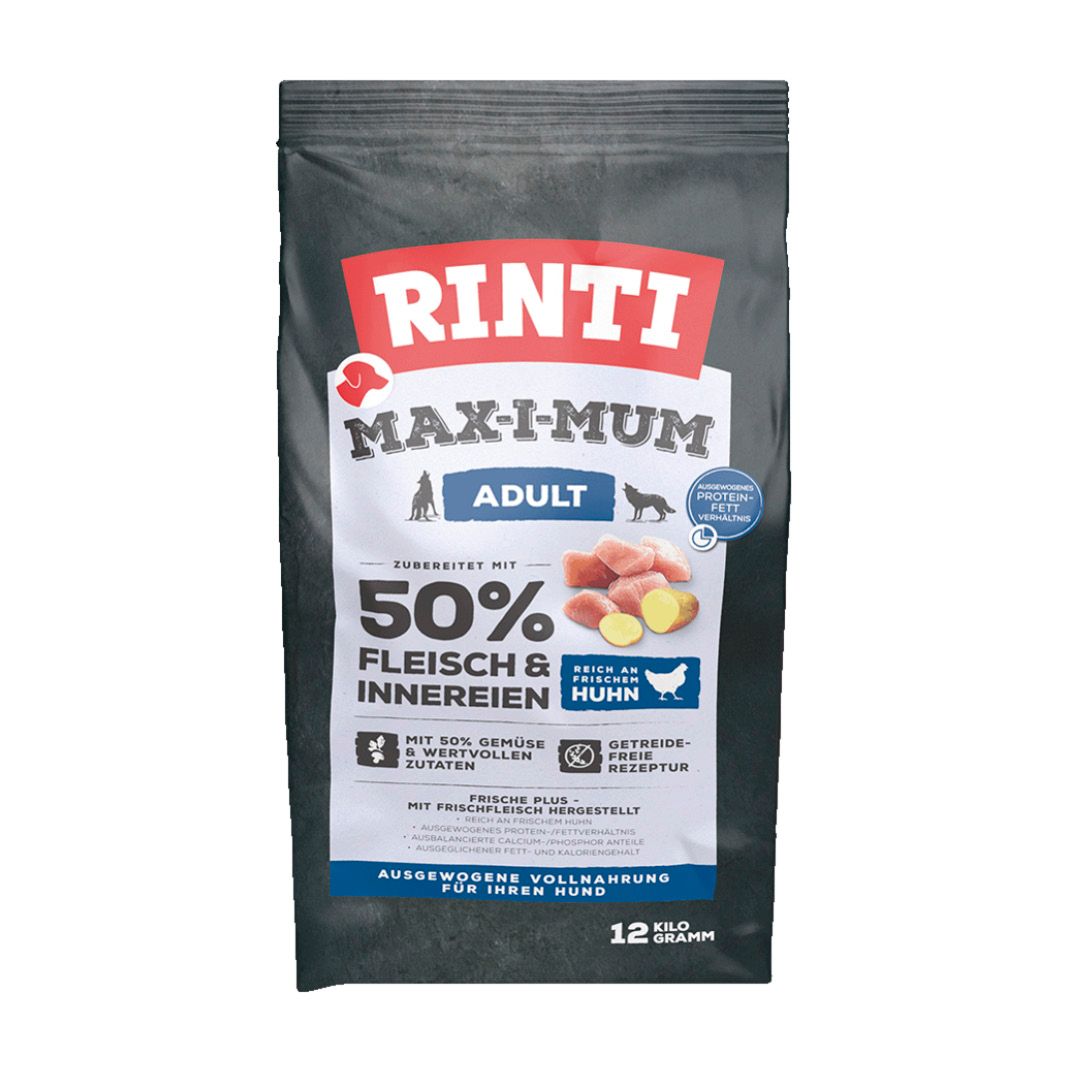 Rinti Max-i-mum 50% Adult Huhn | 2 x 12 kg