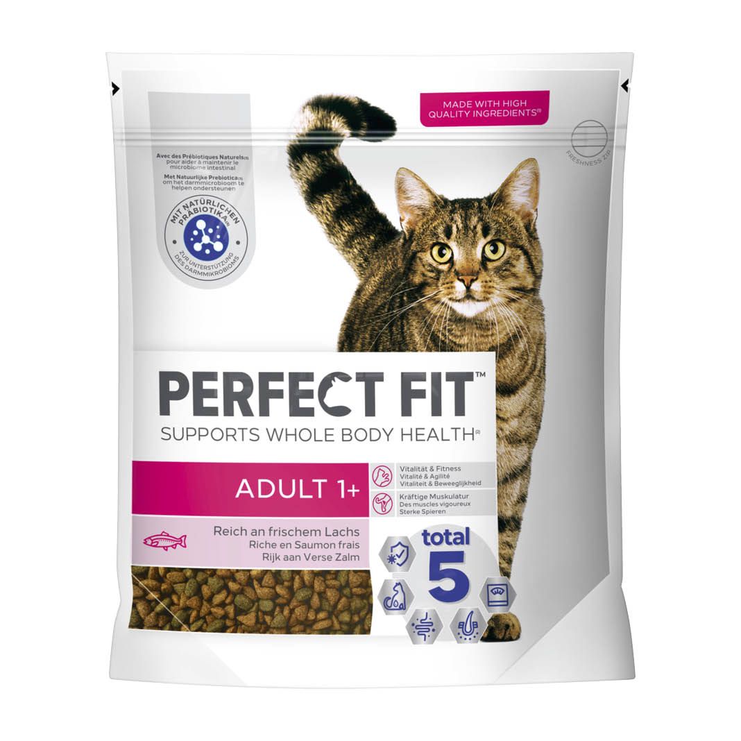 PERFECT FIT™ Katze Beutel Adult 1+ mit Lachs | 1,4 kg