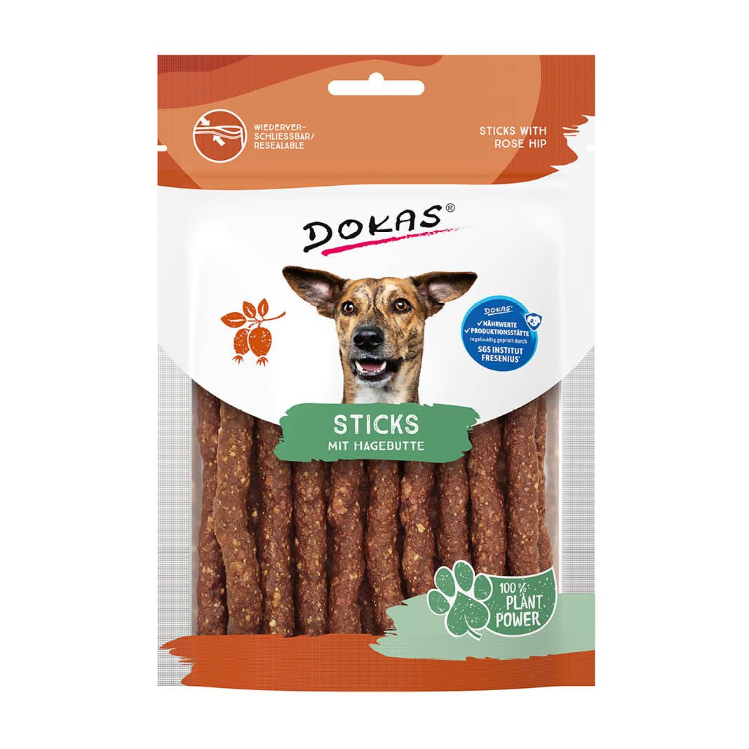 Dokas Sticks mit Hagebutte | 6 x 105 g