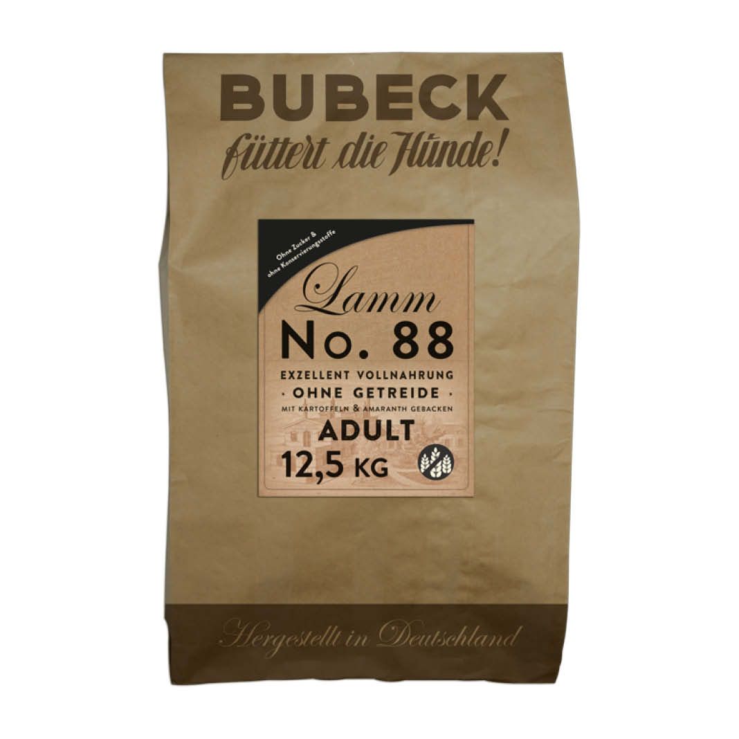 Bubeck No. 88 Adult Lammfleisch mit Kartoffel & Amaranth gebacken | 12,5 kg