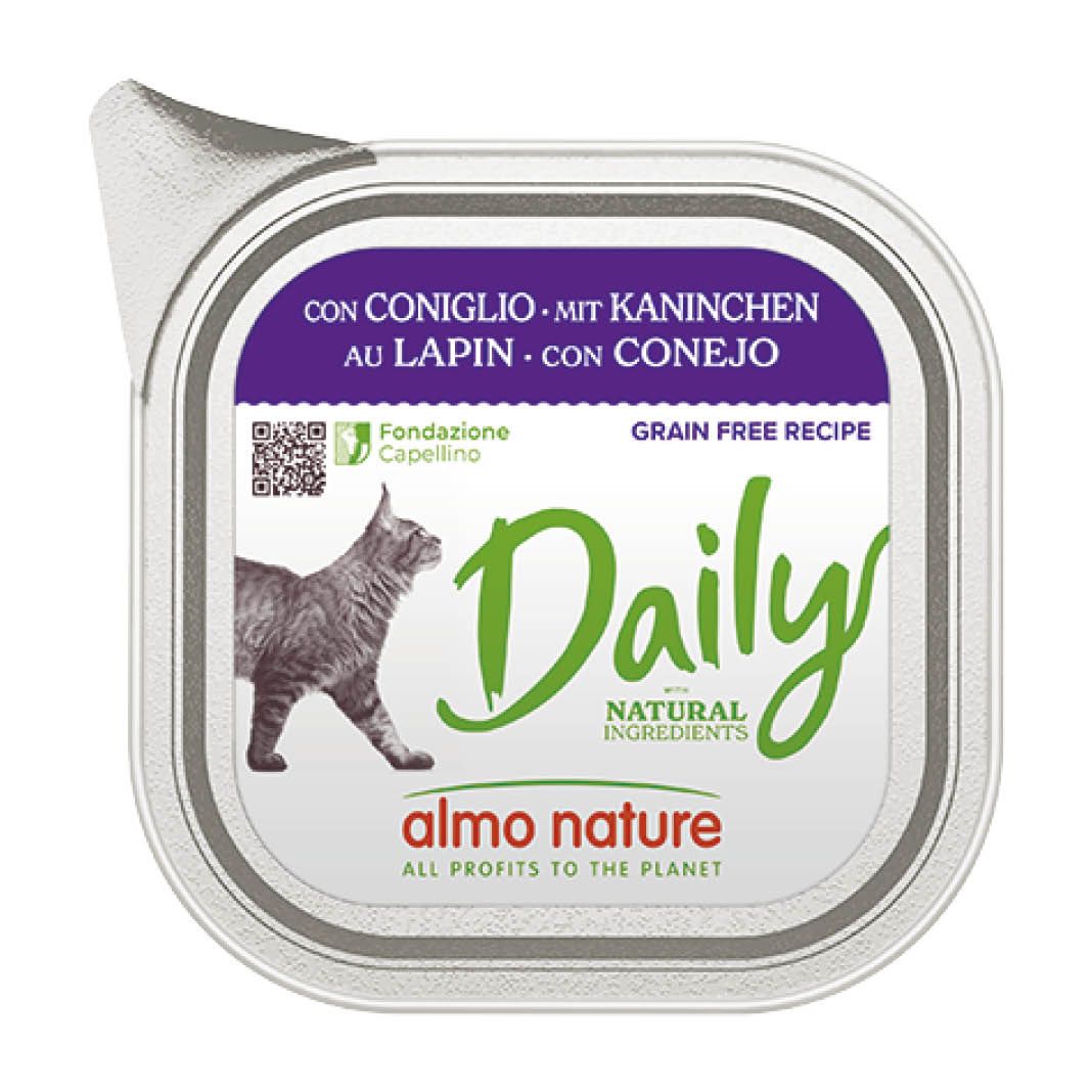 Almo Nature - Daily - Schale - Kaninchen | 32 x 100 g Almo Nature - Daily - Schale - Kaninchen | 32 x 100 g