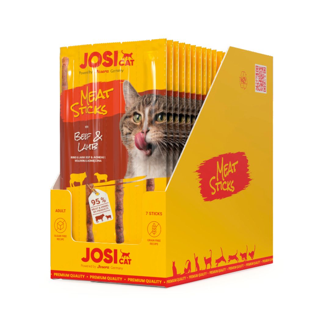 Josera JosiCat Meat Sticks Beef & Lamb | 20 x 35 g