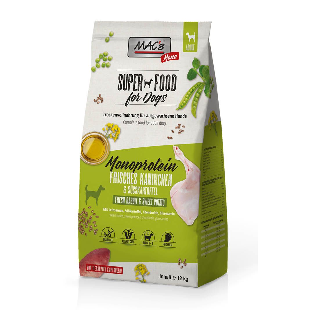 MAC's - Dog - Mono Kaninchen | 12 kg