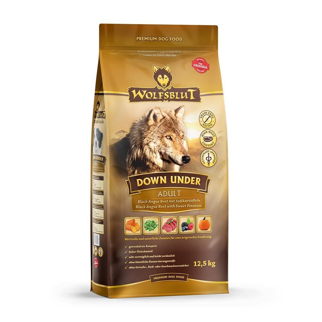 Wolfsblut Down Under Adult - Rind mit Gemüse | 2 x 12,5 kg