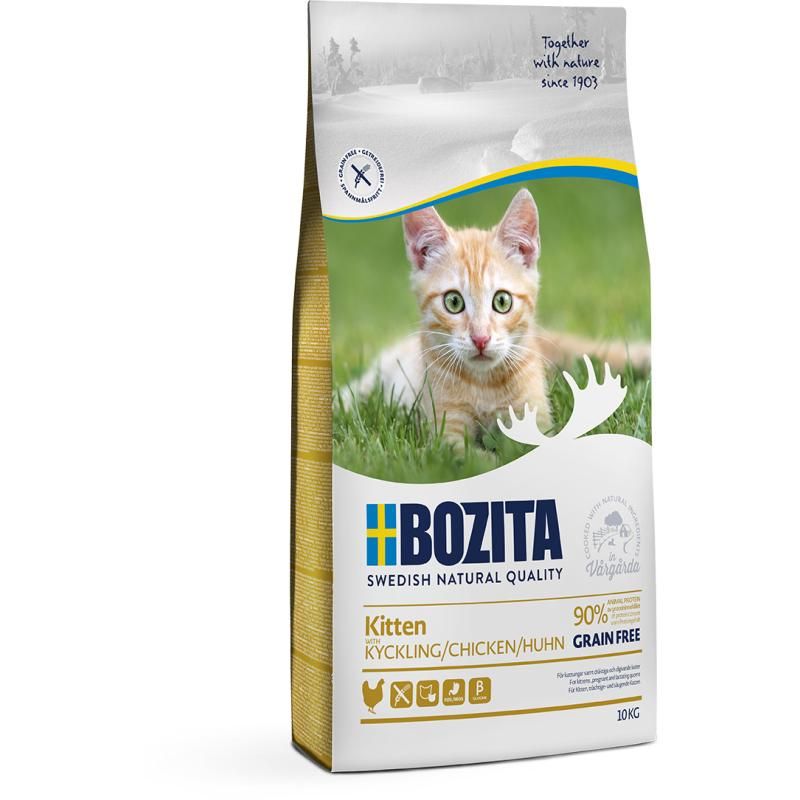 Bozita Kitten Grain Free Chicken - 2 x 10 kg