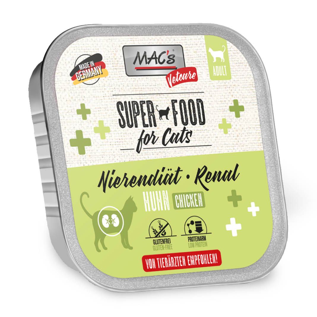 MAC's - Cat - Vetcare Huhn Nierendiät | 16 x 100 g