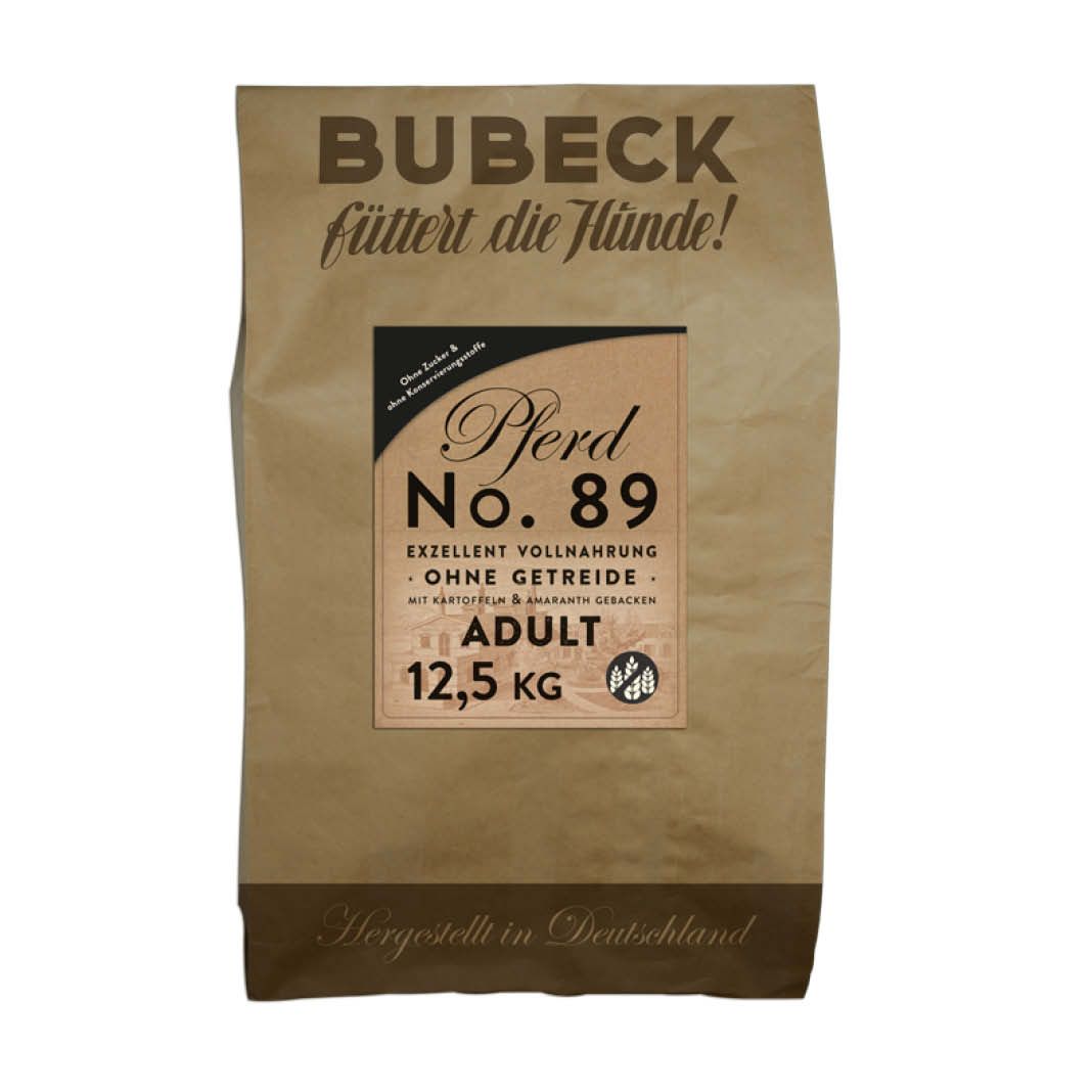 Bubeck No. 89 Adult Pferdefleisch mit Kartoffel gebacken | 12,5 kg