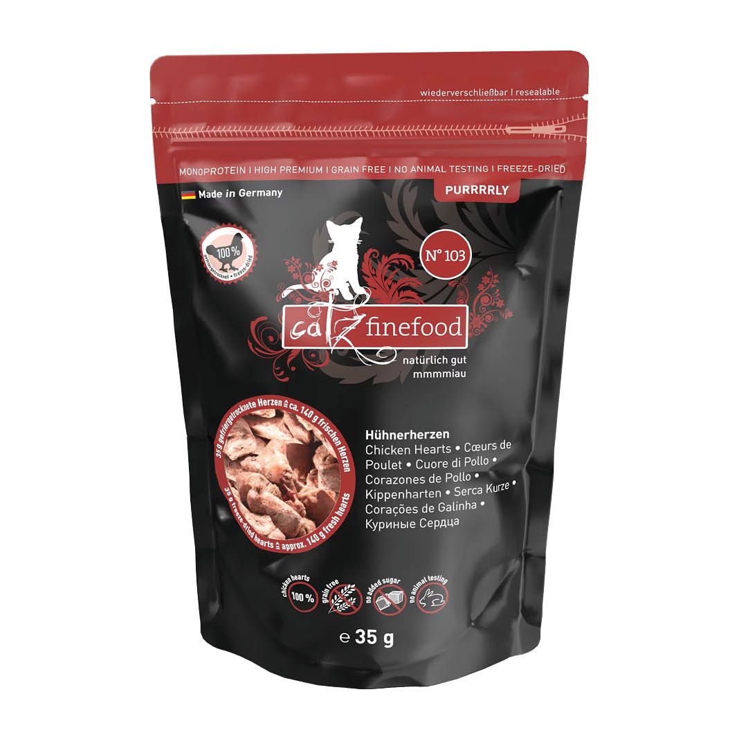 Catz Finefood Purrrrly No. 103 Hühnerherz | 35 g
