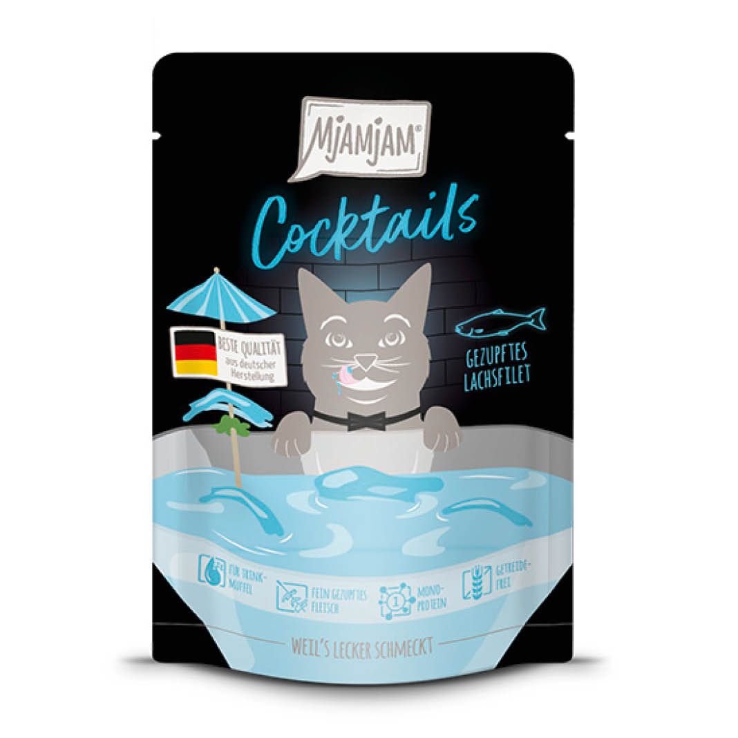 MjAMjAM - Cocktails - Gezupftes Lachsfilet | 20 x 40 g