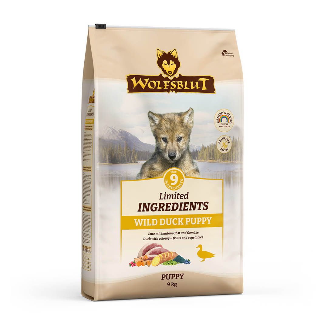 Wolfsblut Limited Ingredients - Wild Duck Puppy | 2 x 9 kg