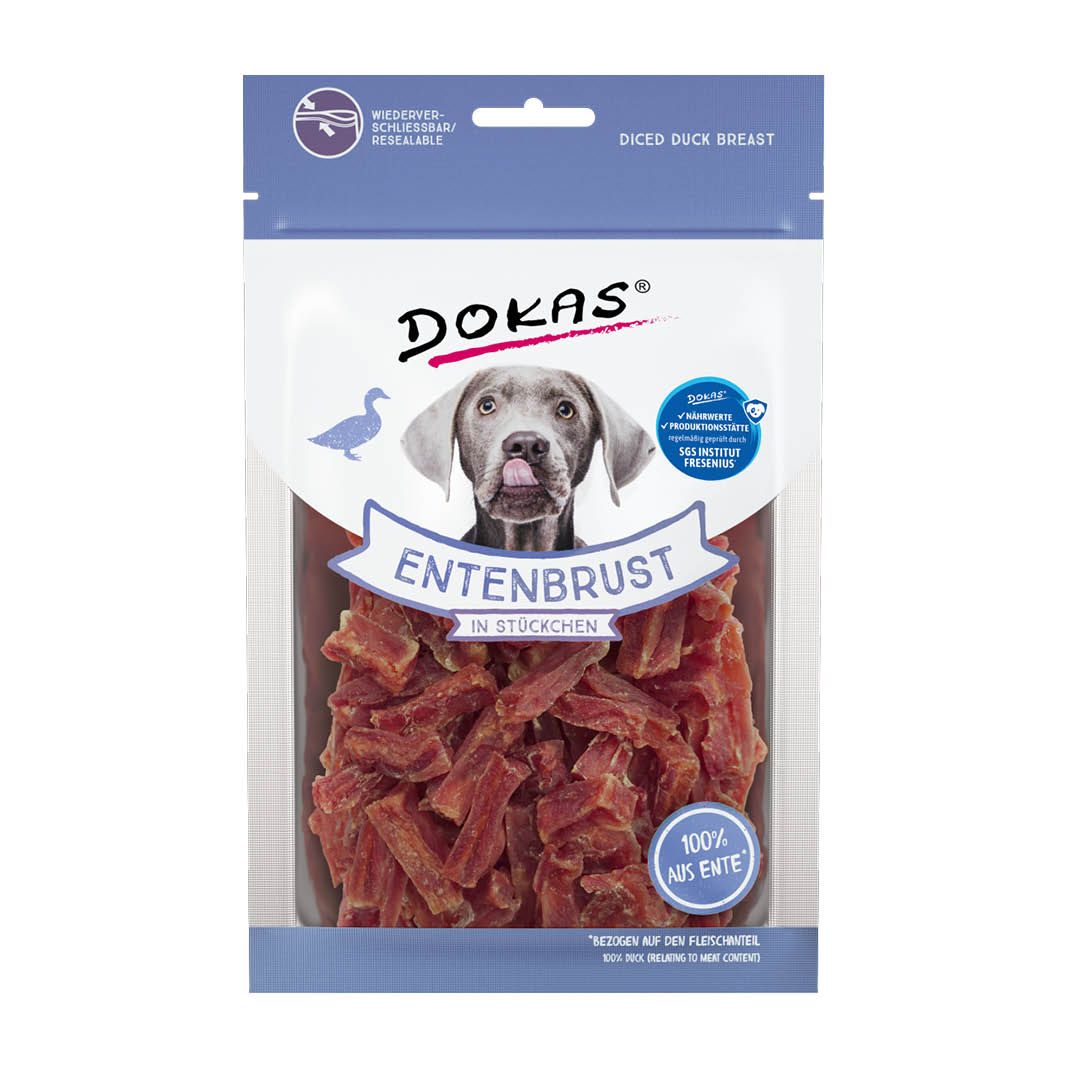 Dokas Entenbrust in Stückchen | 70 g