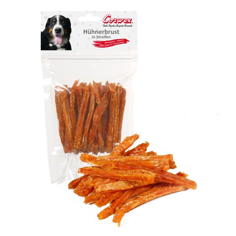 Corwex Hühnerbrust in Streifen