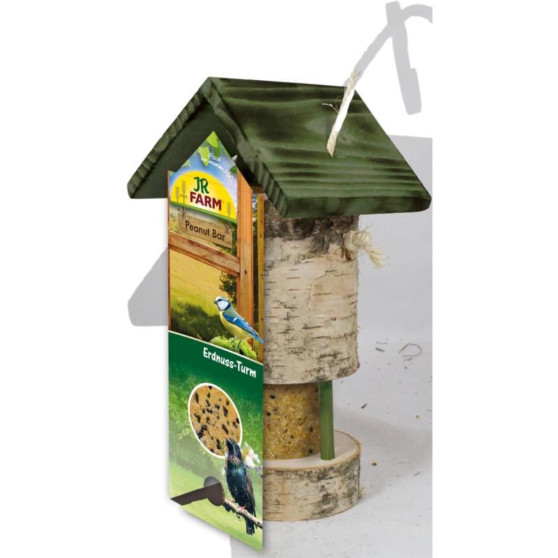 JR FARM Peanut Bar Erdnuss-Turm inkl. Nachfüller