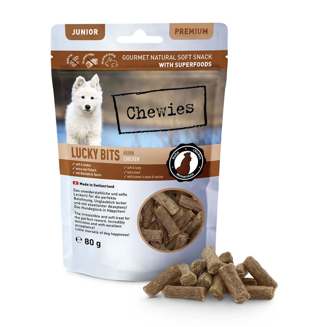 Chewies LUCKY BITS Junior Huhn Junior | 80 g