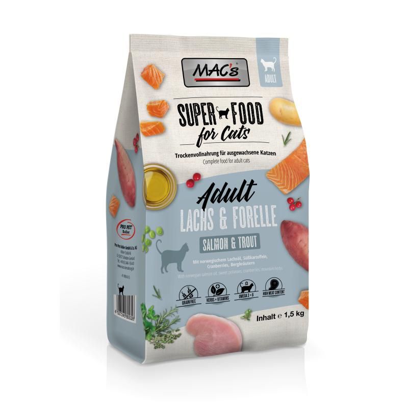 MAC's - Cat - Adult Lachs & Forelle | 1,5 kg