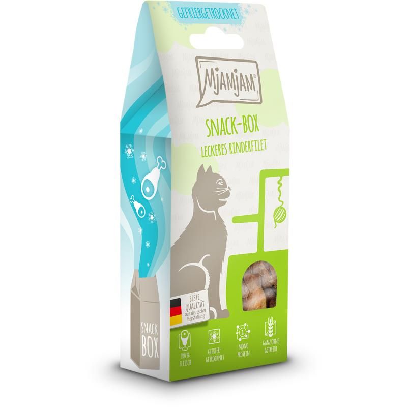 MjAMjAM Cat - Snackbox - Leckeres Rinderfilet | 35 g
