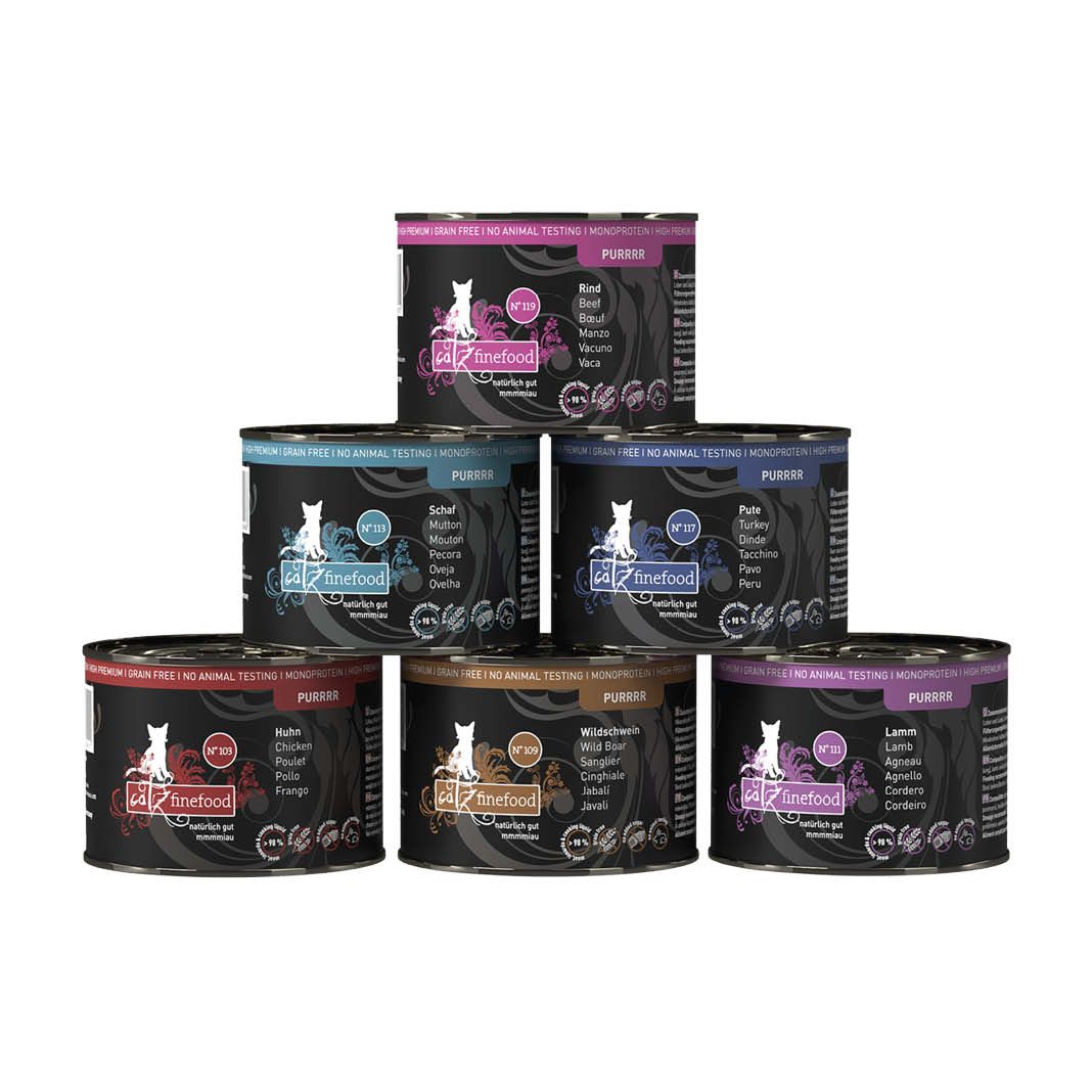 Catz Finefood Purrrr Collection I | 6 x 200 g